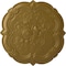 Ekena Millwork Victorian Ceiling Medallion, Hand-Painted Gold, 24 3/8"OD x 1"P CM24VIGLS - alternate 1